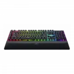 Клавіатура механічна Razer BlackWidow V4, 114key, Yellow Switch, USB-A, EN/RU, RGB, чорний