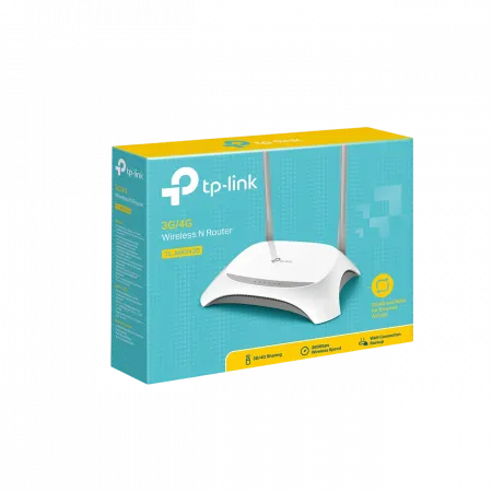 Маршрутизатор TP-LINK TL-MR3420 N300, 4xFE LAN, 1xFE WAN, 1xUSB2.0 for 3G/4G/LTE