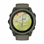 Смарт-годинник Garmin Tactix 8 51 мм AMOLED, Cerakote Coating З балістичним калькулятором Applied Ballistics Ultralight, з покриттям Olive Drab хакі Cerakote