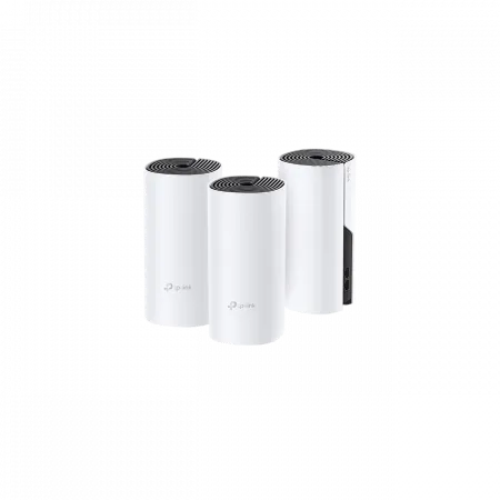 Система WiFi-Mesh TP-LINK Deco P9 AC1200, 2xGE LAN/WAN, 3мод, Powerline AV1000