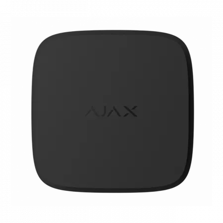 Датчик диму та температури Ajax FireProtect 2 RB Heat Smoke Jeweler, змінна батарея, бездротовий, чорний