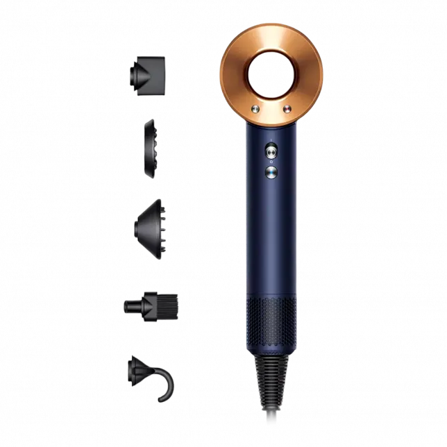 Фен для волосся Dyson Supersonic HD07 Special Gift Edition Prussian Blue/Rich Copper