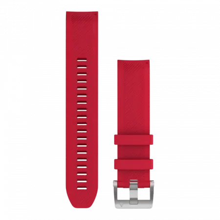 Ремінець QuickFit 22 мм, для MARQ Plasma Red червоний силіконовий