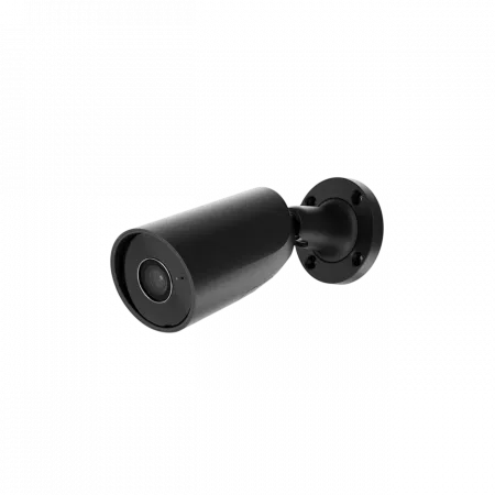 IP-Камера дротова Ajax BulletCam, 8мп, 4мм, Poe, True WDR, IP 65, ІЧ 35м, аудіо, кут огляду 75°до 85°, вулична, чорна