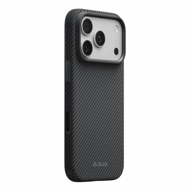 Чохол Pitaka Summa Supreme Craft Twill Black/Grey для iPhone 18 Pro/17 Pro