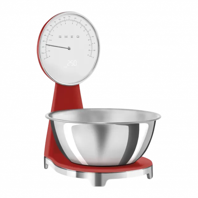 Ваги кухонні Smeg (Red)