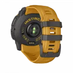 Смарт-годинник Garmin Instinct 3 50 мм, Solar Sunburst помаранчевий з Sunburst/Grey помаранчевим/сірим силіконовим ремінцем