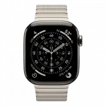 Apple Watch Series 11 GPS, 42mm Natural Titanium Case with Natural Link Bracelet