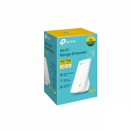 Розширювач покриття WiFi TP-LINK RE220 AC750, 1xFE LAN, MESH