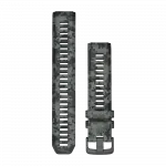 Ремінець 22 мм, (Instinct 2 серія) Graphite Camo сірий силіконовий