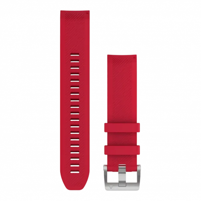 Ремінець QuickFit 22 мм, для MARQ Plasma Red червоний силіконовий