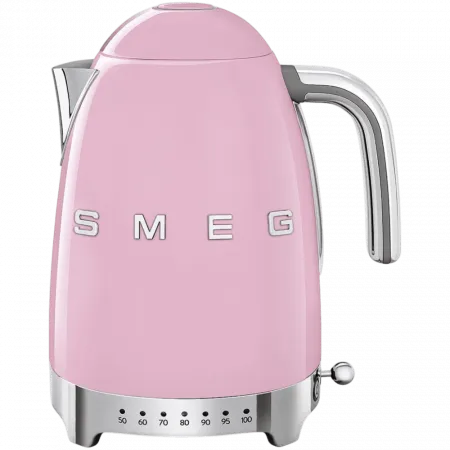 Чайник електричний з регулятором температури Smeg (Pink)