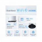 Система WiFi-Mesh TP-LINK Deco X50 AX3000, 2xGE LANWAN, 1мод, зовнішня