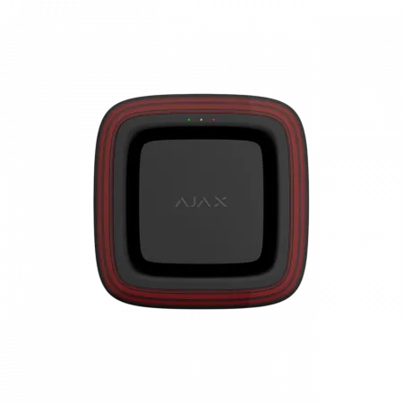 Датчик пожежний світлозвуковий Ajax EN54 FireProtect VAD Sounder black, Jeweller, EN54, бездротовий, чорний