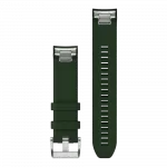 Ремінець Garmin QuickFit 22 мм, для MARQ Pine Green темно-зелений силіконовий