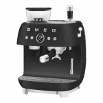 Кавомашина еспресо з кавомолкою Smeg (Matt Black)