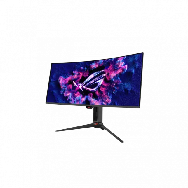 Монітор Asus 34" ROG Swift OLED PG34WCDN 2xHDMI, DP, USB-C, 3xUSB, Audio, QD-OLED, 3440x1440, 21:9, 360Hz, 0.03ms, DCI-P3 99%, CURVED, G-SYNC, FreeSync, HAS, HDR500