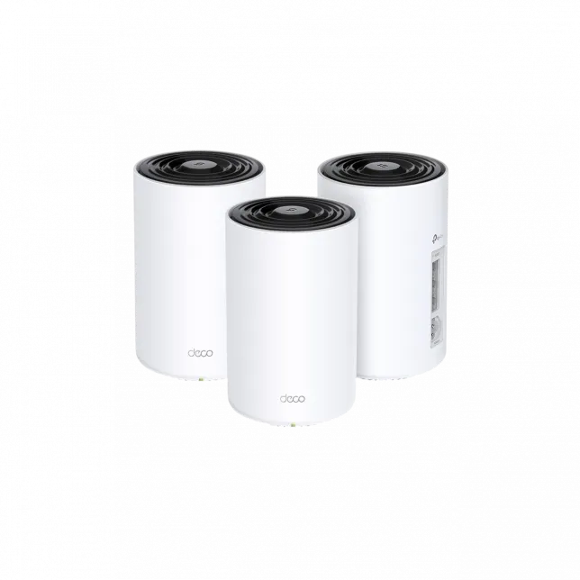 Система WiFi-Mesh TP-LINK Deco PX50 AX3000, 3xGE LAN/WAN, 3 мод, Powerline G1500