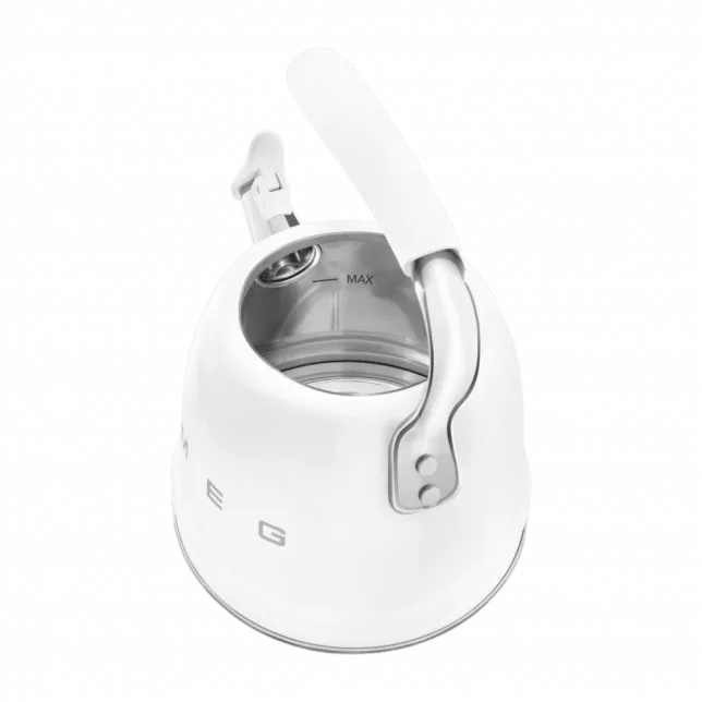 Чайник зі свистком Smeg (White)