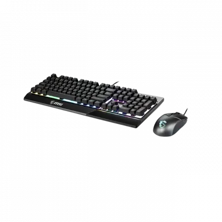 Комплект клавіатура та миша MSI Vigor GK30 COMBO UA USB, EN/UKR/RU, RGB, чорний