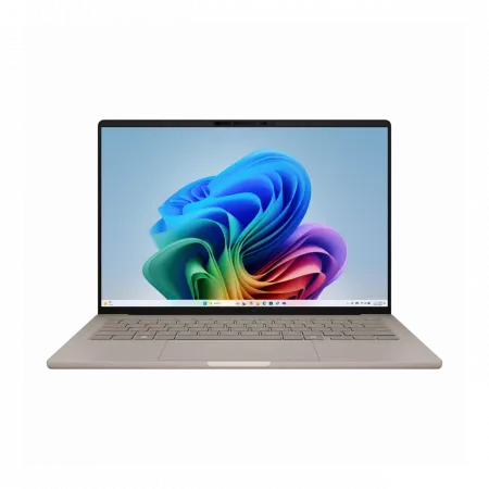 Ноутбук ASUS Zenbook A14 UX3407NA-QD023W 14" WUXGA OLED, Qualcomm X2 Elite Extreme, 32GB, F1TB, UMA, Win11, Бежевий