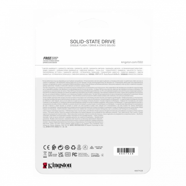 Накопичувач SSD Kingston M.2 1TB PCIe 4.0 KC3000