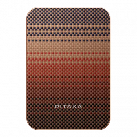 Магнітний повербанк Pitaka Aramid Qi2 5000mAh Sunset