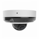 IP-Камера дротова Ajax DomeCam Mini HL white, 8мп, 4мм, гібридне підсвічування IR 15м, білий Led 15м, Poe, True WDR, IP 65, ІЧ 15м, аудіо, кут огляду 75° до 85°, міні купольна, біла
