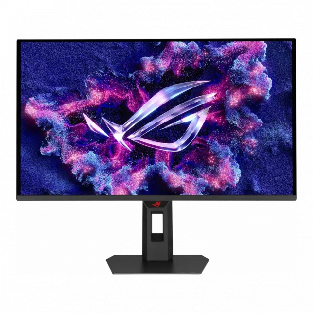 Монітор Asus 26.5" ROG Strix XG27AQDPG 2xHDMI, DP, 2xUSB, QD-OLED, 2560x1440, 500Hz, 0.03ms, DCI-P3 99%, G-SYNC, FreeSync, Pivot, HDR500