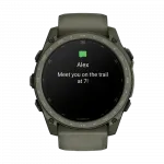 Смарт-годинник Garmin Tactix 8 51 мм AMOLED, Cerakote Coating З балістичним калькулятором Applied Ballistics Ultralight, з покриттям Olive Drab хакі Cerakote