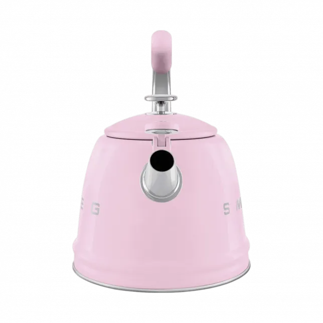 Чайник зі свистком Smeg (Pink)