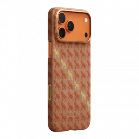Чохол Pitaka Ultra-Slim Happiness Rides PitaTap для iPhone 17 Pro Max Amber