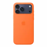 Чохол Apple Silicone Case with Magsafe для iPhone 17 Pro Max (Orange)