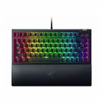Клавіатура Razer BlackWidow V4 75% RGB 83key Mechanical Tactile Switch GEN-3, USB-A, EN, чорний