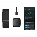 Фітнес-браслет WHOOP 5.0 One Jet Black CoreKnit 12-Month Membership