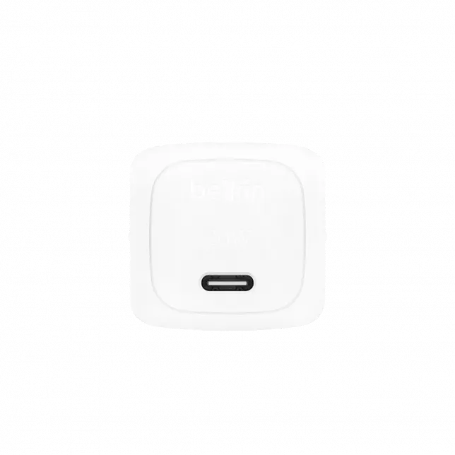 Зарядний пристрій Belkin 20W USB-C PD PPS White
