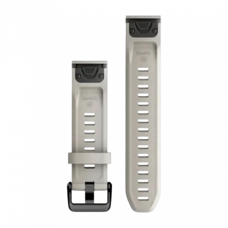 Ремінець QuickFit 20 мм, Light Sand, бежевий силіконовий