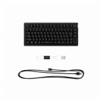 Клавіатура механічна HyperX Alloy Rise 75key, Red, USB-A/WL/BT, EN/UA, RGB, чорний