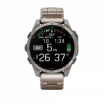 Смарт-годинник Garmin Fenix 8 47мм, AMOLED Sapphire, Titanium з титановим браслетом