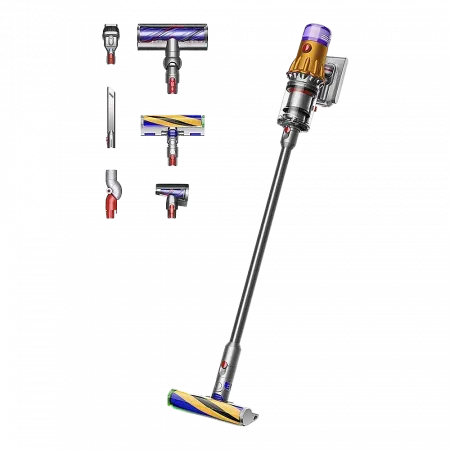 Акумуляторний пилосос Dyson V15 Detect Absolute (2023) (Gold/Gold)