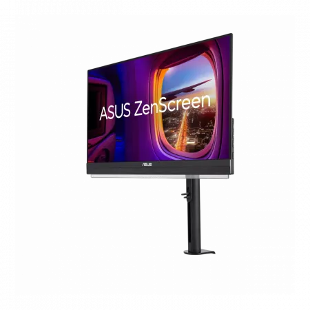 Монітор портативний Asus 21.5" ZenScreen MB229CF HDMI, USB-C, MM, IPS, 100Hz, AdaptiveSync, Pivot, C-Clamp Arm