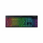 Клавіатура механічна Razer BlackWidow V4 Low-profile HyperSpeed, 104key, Green Switch, USB-A/WL/BT, EN, RGB, чорний