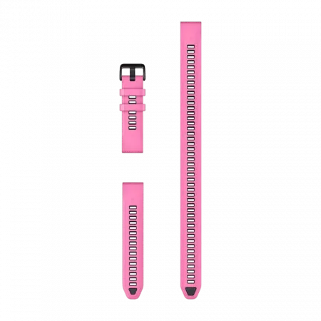 Ремінець QuickFit 20 мм, Pink Aurora рожевий силіконовий (комплект з трьох частин)