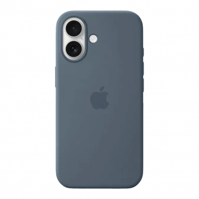 Чохол Apple Silicone Case with Magsafe для iPhone 17 (Anchor Blue)