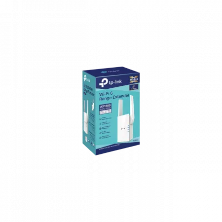 Розширювач покриття WiFi TP-LINK RE605X AX1800, 1хGE, MESH