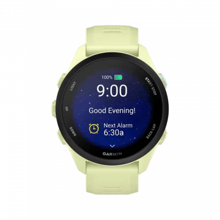 Смарт-годинник Garmin Forerunner 70 Citron з жовтим силіконовим ремінцем