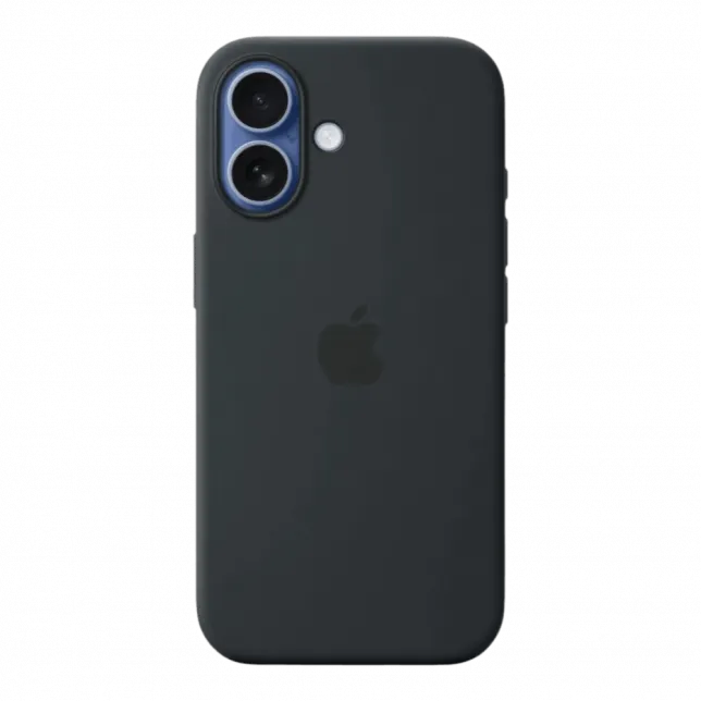 Чохол Apple Silicone Case with Magsafe для iPhone 17 (Black)