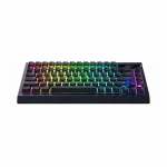 Клавіатура механічна Razer BlackWidow V4 Pro 75%, 81key, Mechanical Switches Gen-3, USB-A/WL/BT, EN, RGB, чорний