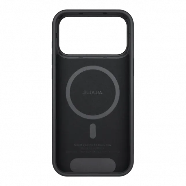 Чохол Pitaka Aramid UltraGuard Black/Grey для iPhone 17 Pro Max
