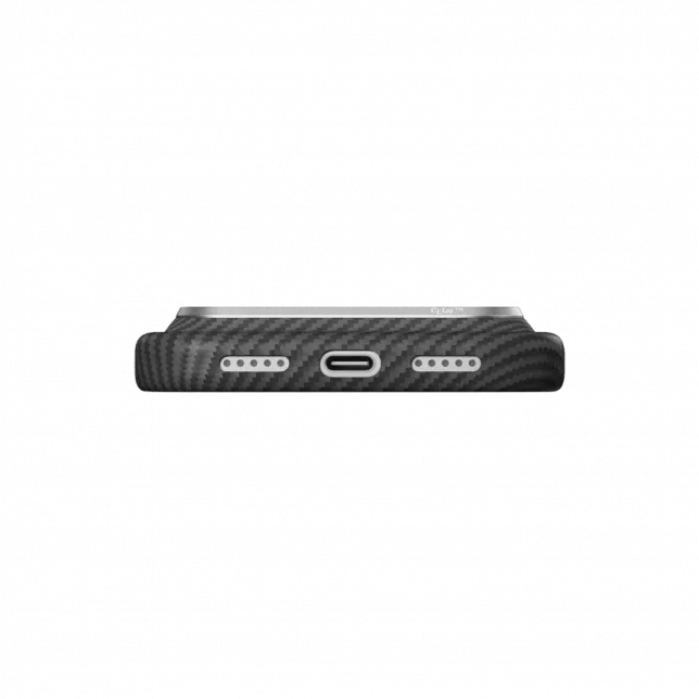 Чохол Pitaka Edge Ultra-Slim Twill Black/Grey для iPhone 18 Pro Max/17 Pro Max